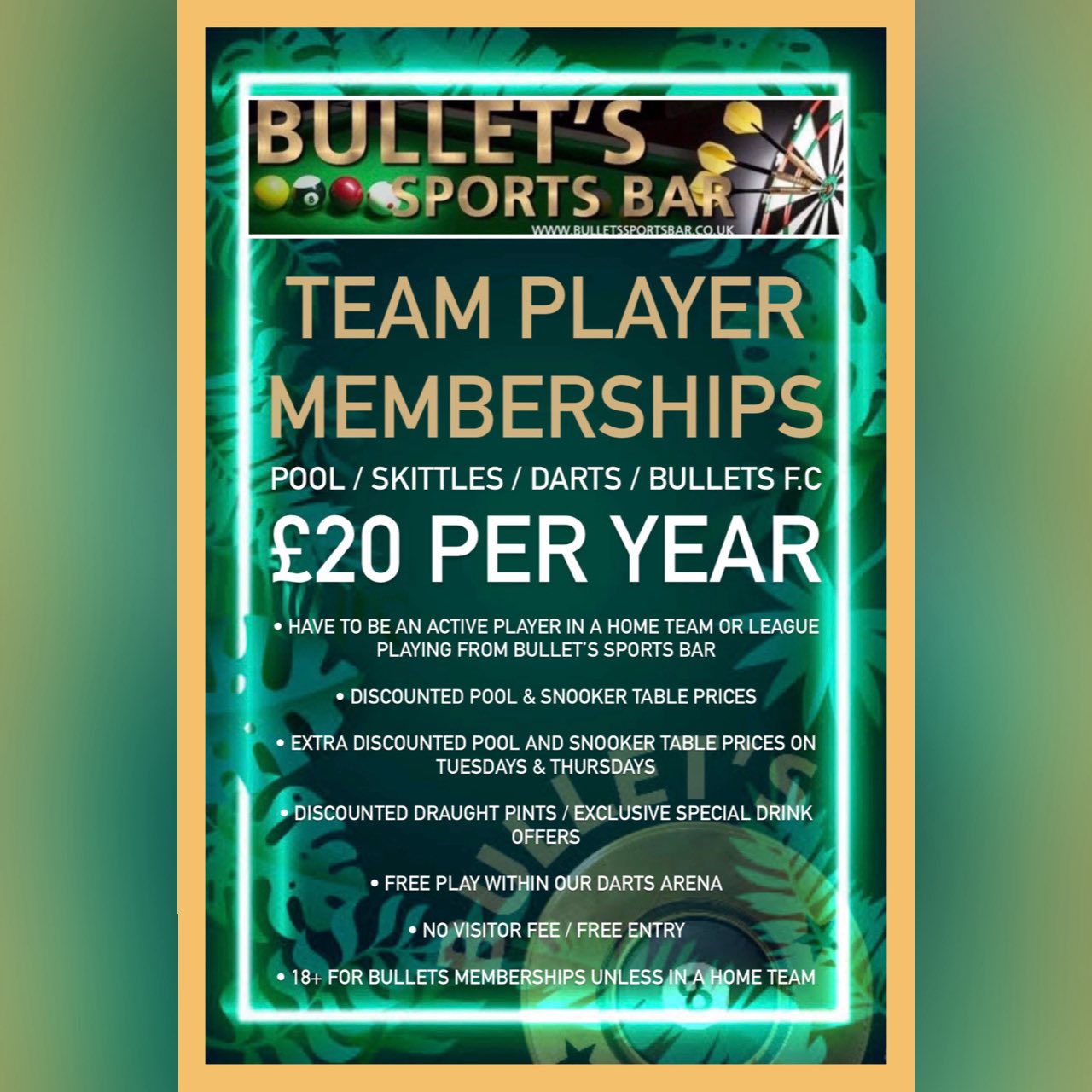 Team Player Membership